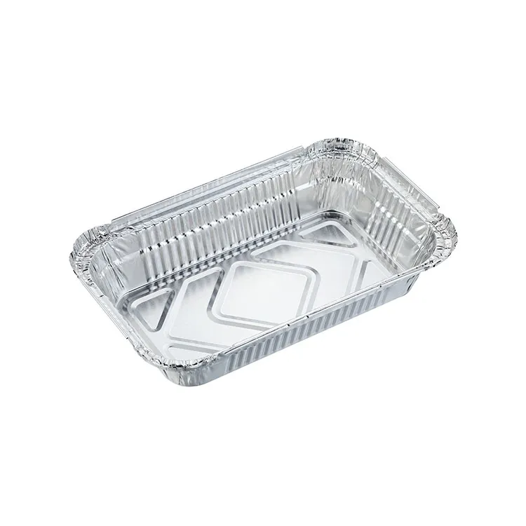 ڈھکنوں کے ساتھ ایلومینیم فوائل کنٹینرز